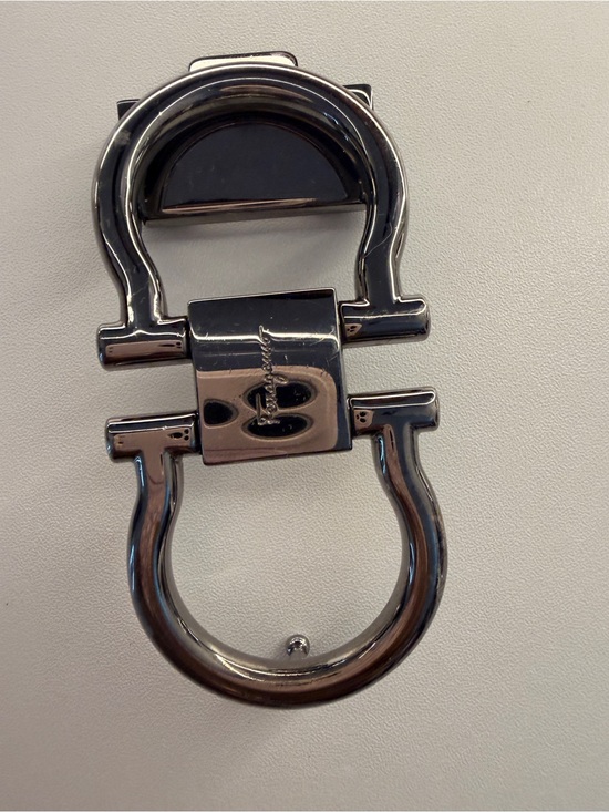 Salvatore Ferragamo Other - Salvatore Ferragamo Silver Gancini belt buckle